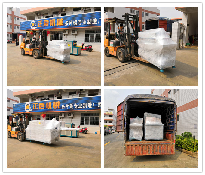 2019年3月發(fā)往廣西南寧武鳴--ZQ200型原木多片鋸、小型方木多