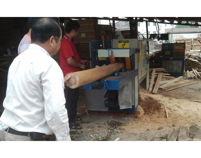 廣東省-高要-圓木200方木150高多片鋸加工現場