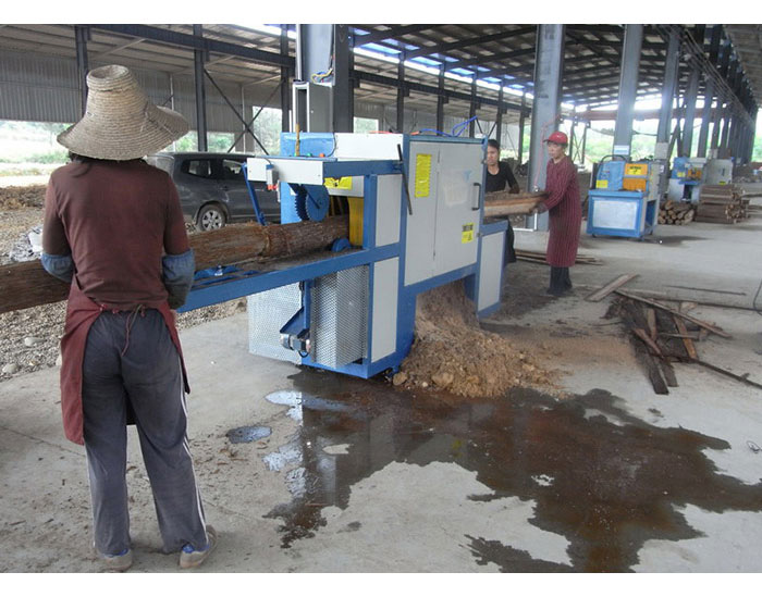 江西省南昌市-圓木多片鋸250高-加工現(xiàn)場