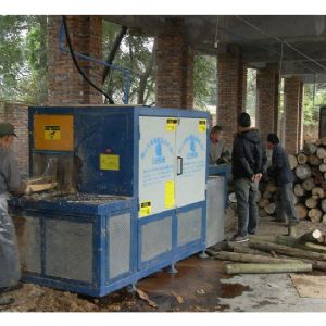 四川德陽(yáng)-什邡禾洛水鎮(zhèn)-原木300多片鋸加工現(xiàn)場(chǎng)